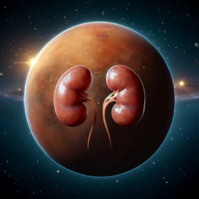 Kidneys become deformed in&nbsp;space