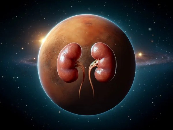 Kidneys become deformed in&nbsp;space